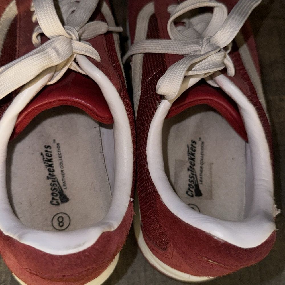 CROSS TREKKER leather Collection Sneakers- size 8 - Picture 10 of 11